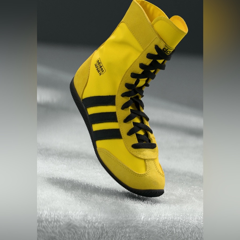 adidas Originals Japan H High Top Sneakers yellow sz11
